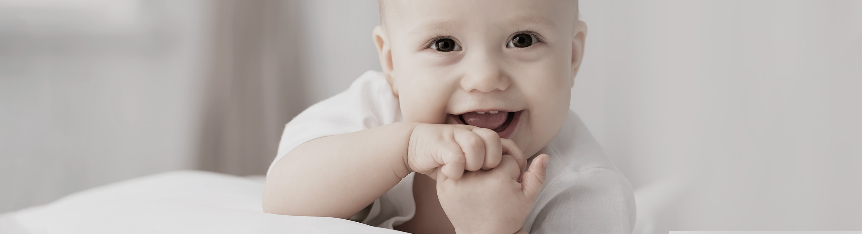 Bebé sonriendo